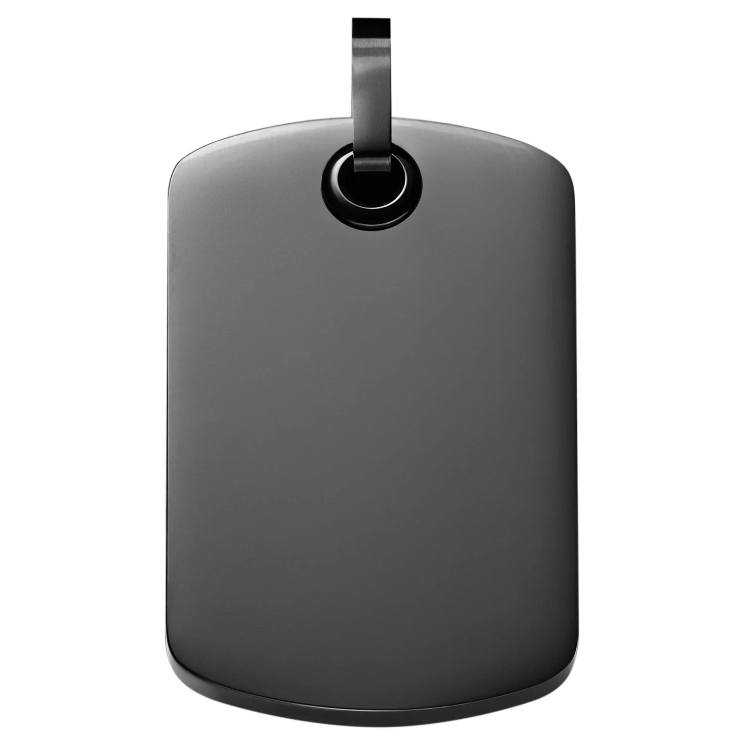 Panther | Black Carbon Fiber Dog Tag Pendant - Image 2