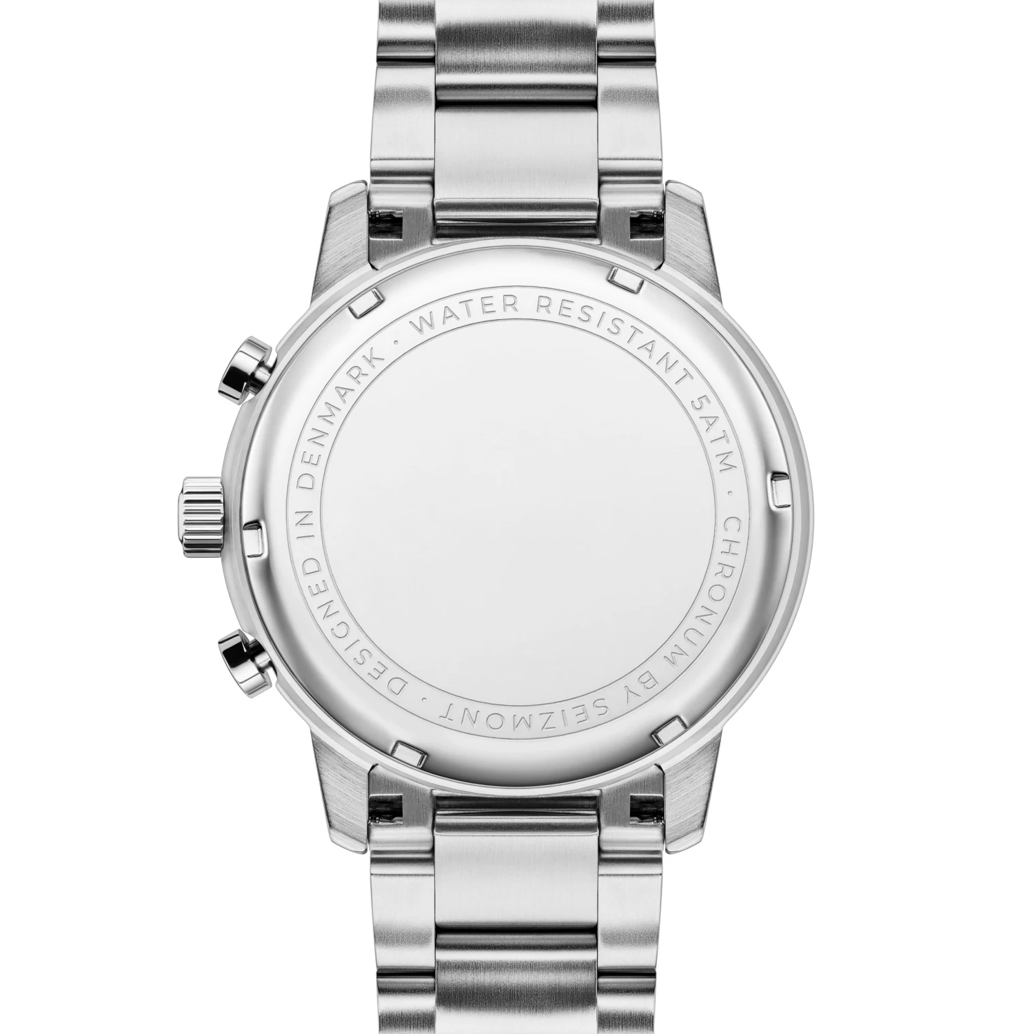 Chronum | Silver-tone Stainless Steel Chronograph Watch - Image 3