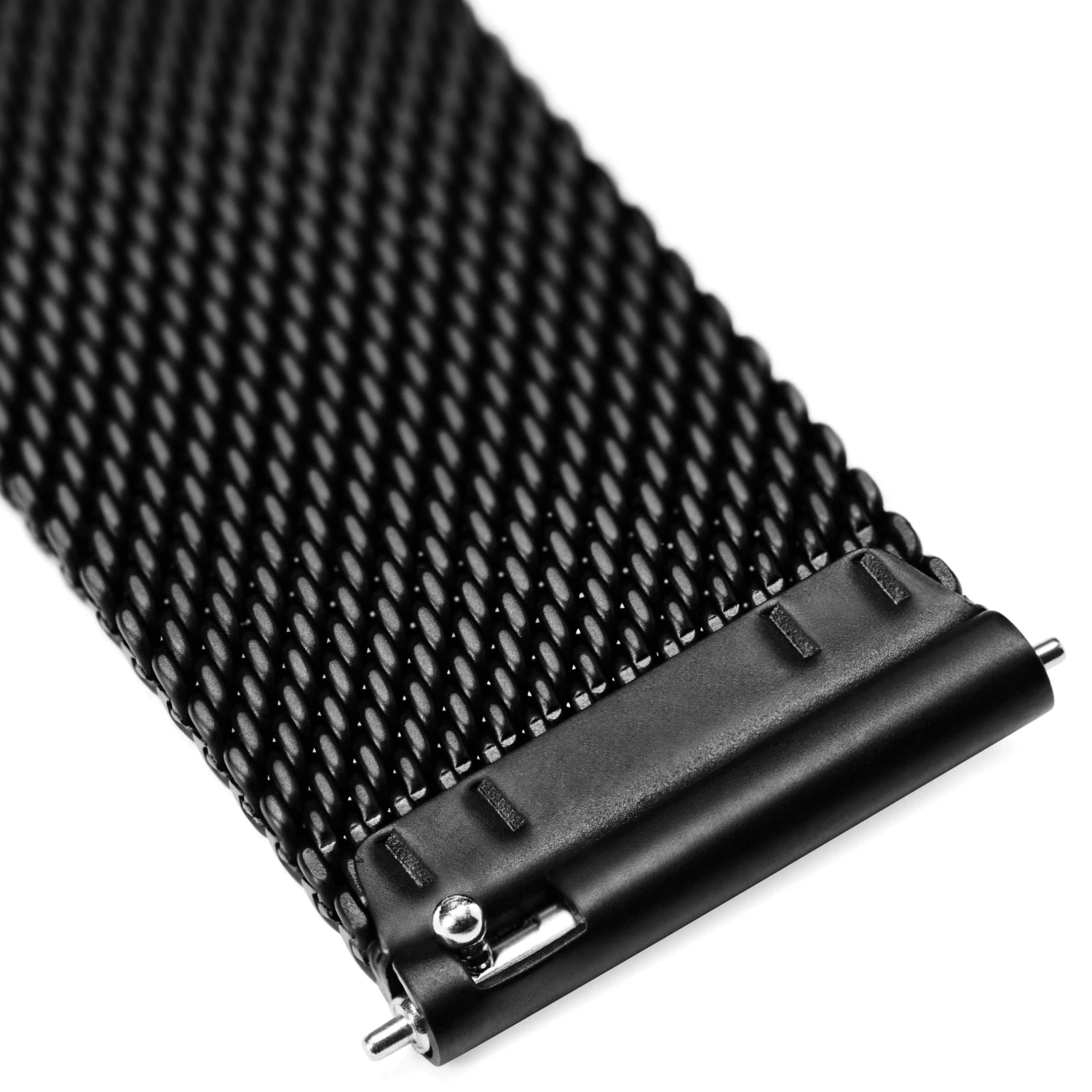Matte Black Mesh Watch Straps - Image 4
