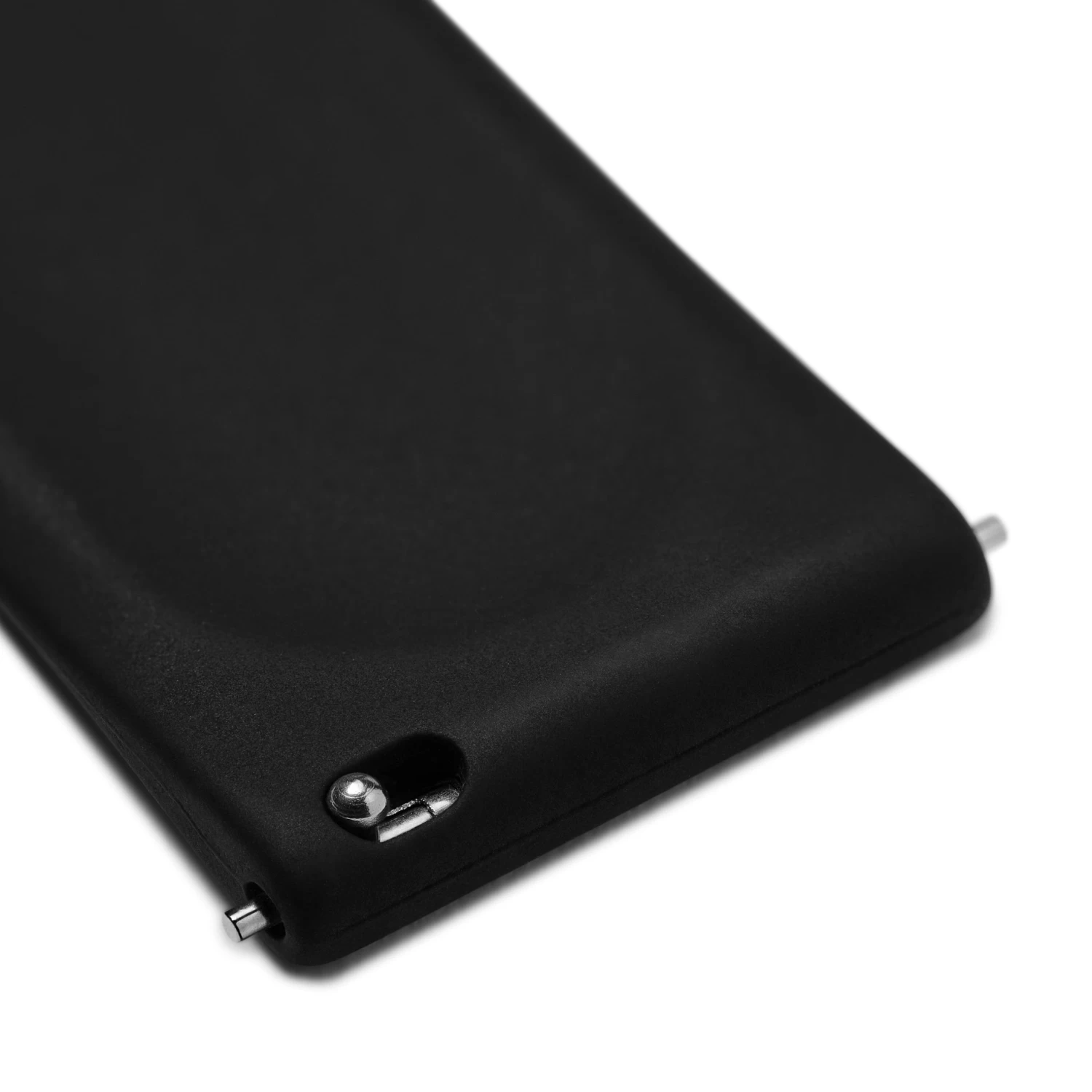 20mm Black Rubber Watch Strap – Quick Release - Image 4