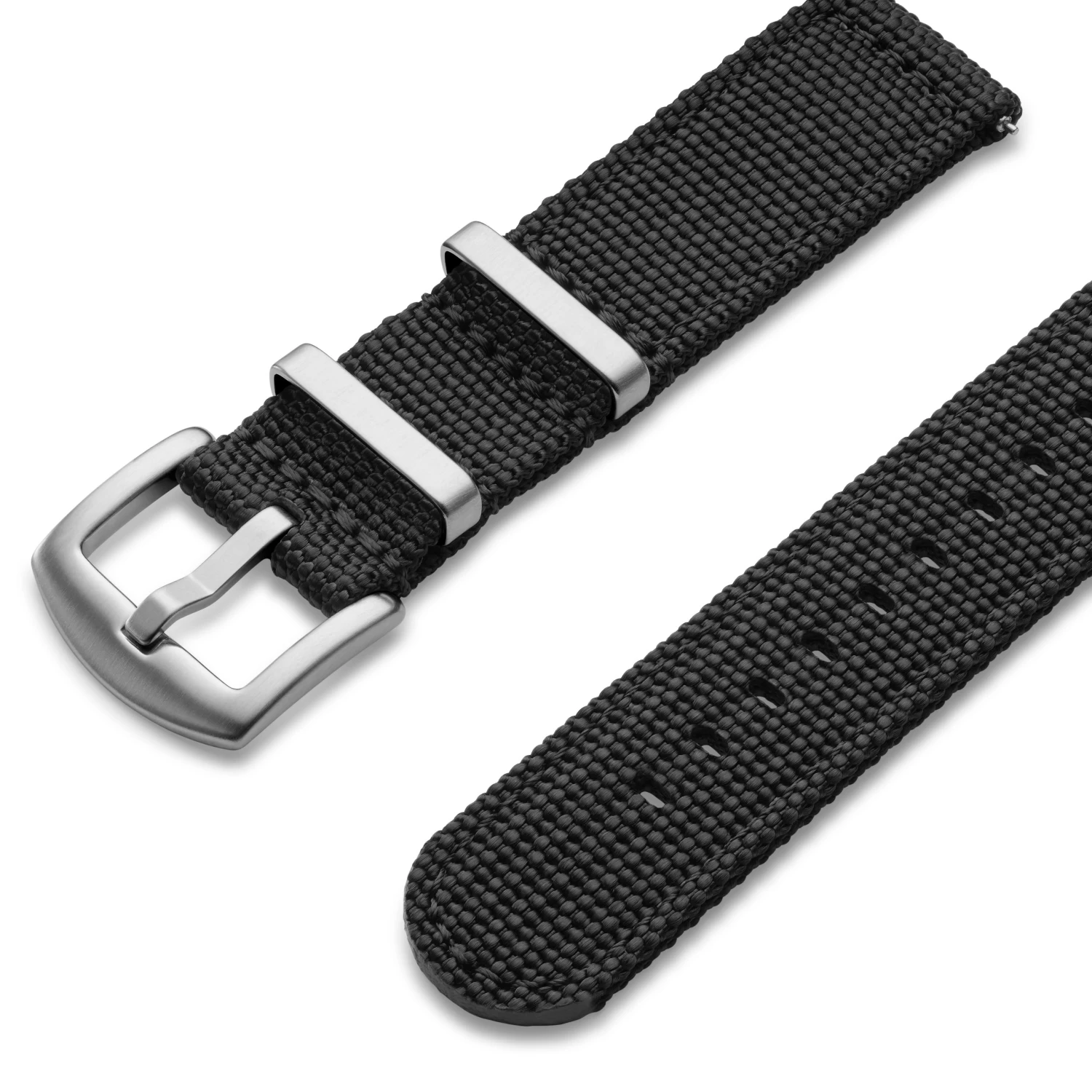 Luscent | Black Woven Nylon Strap - Image 2