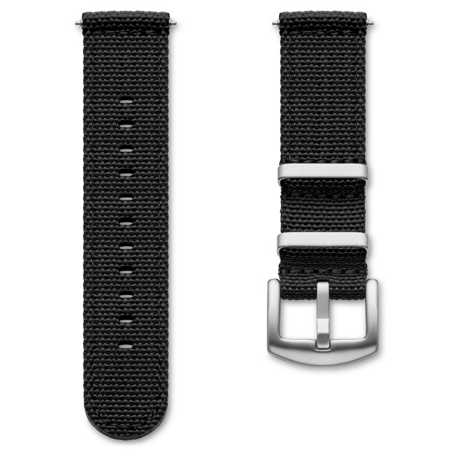 Luscent | Black Woven Nylon Strap