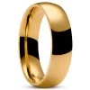 Aesop | 6 Mm Polished Gold-Tone Titanium Ring