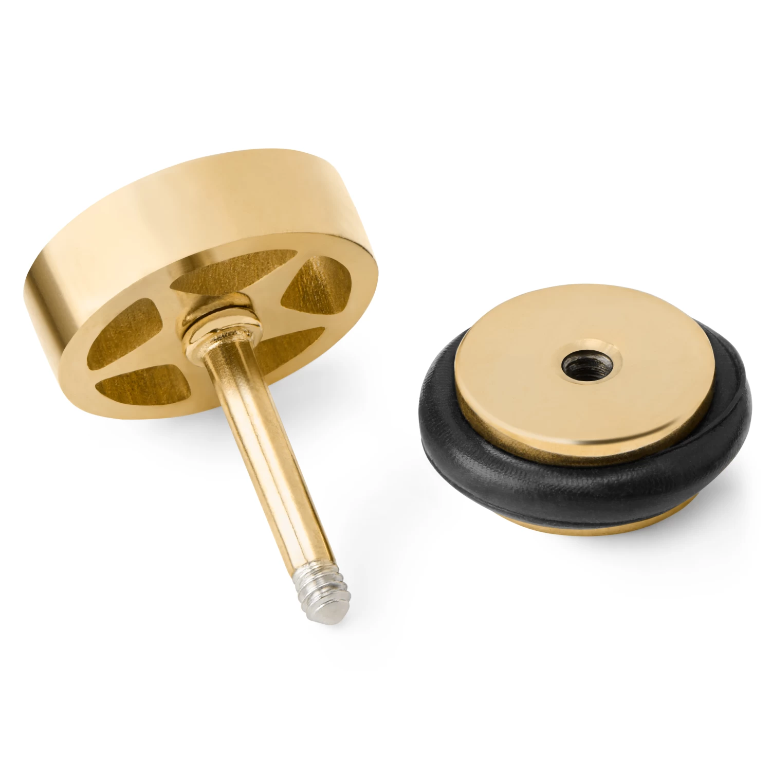 8 Mm Gold-Tone Star Stud Earring - Image 3