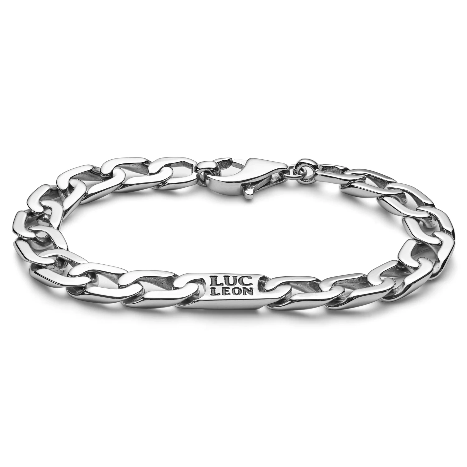 Gravel | Silver-Tone Curb Chain Bracelet