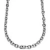 Essentials | 12 Mm Silver-Tone Cable Chain Necklace