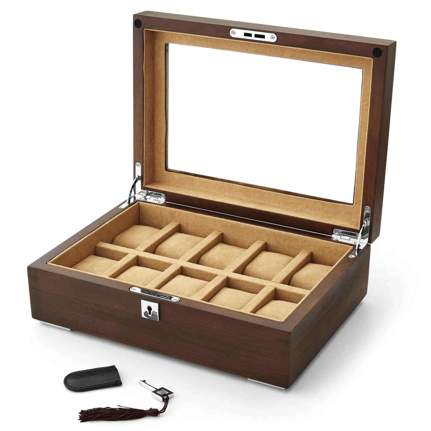 Exclusive Brown Elm Case - 10 Watches - Image 2