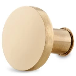 Gold-tone Stainless Steel Button Watch Charm