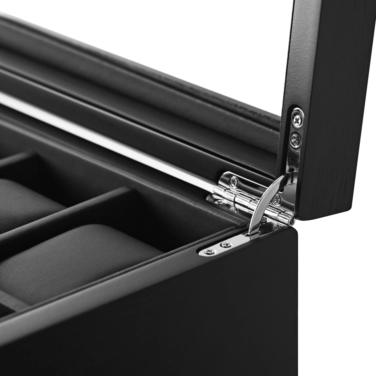 30 Slot Black Veneer Watch Display Box - Image 5