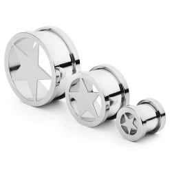 Star Steel Ear Tunnel