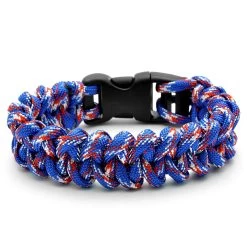 Blue & Red Paracord Bracelet