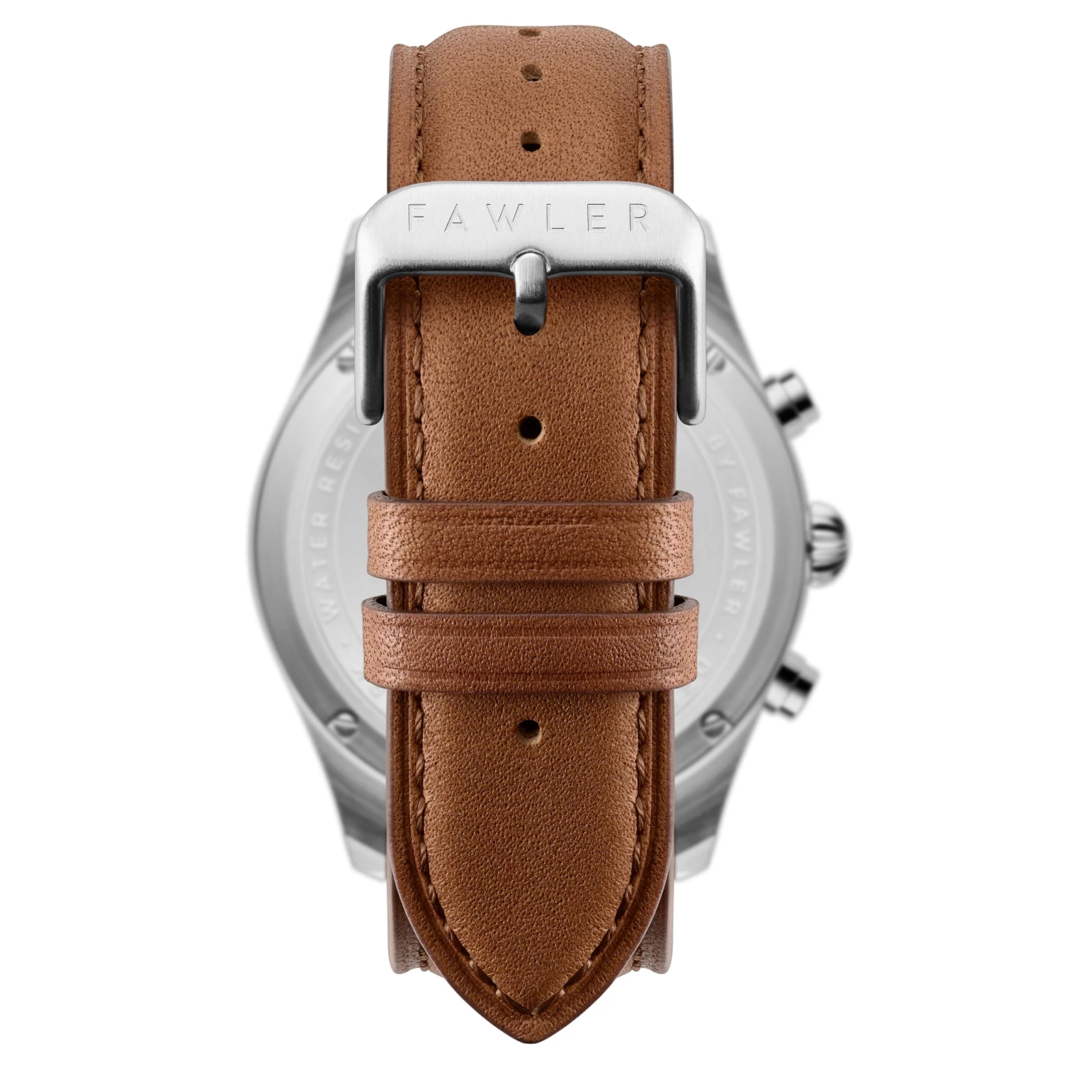 Fraser | Silver-tone And Blue Pilot’s Chronograph Watch - Image 5