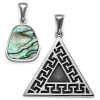 Atlantis | Limited Edition Abalone & Triangle Pendant Set
