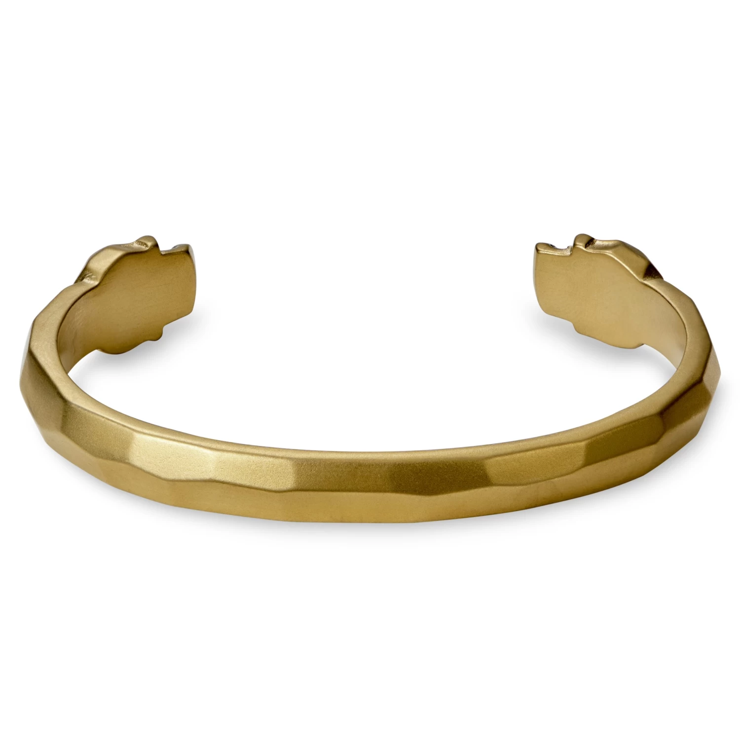 Jax | Gold-Tone Skull Cuff Bracelet - Image 4