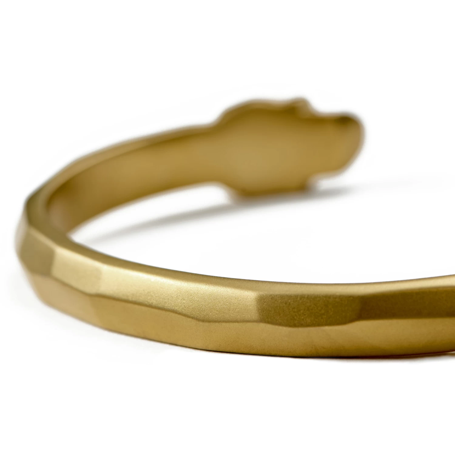 Jax | Gold-Tone Skull Cuff Bracelet - Image 5