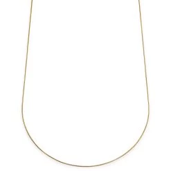 Essentials | 1 Mm Gold-Tone Snake Chain Necklace