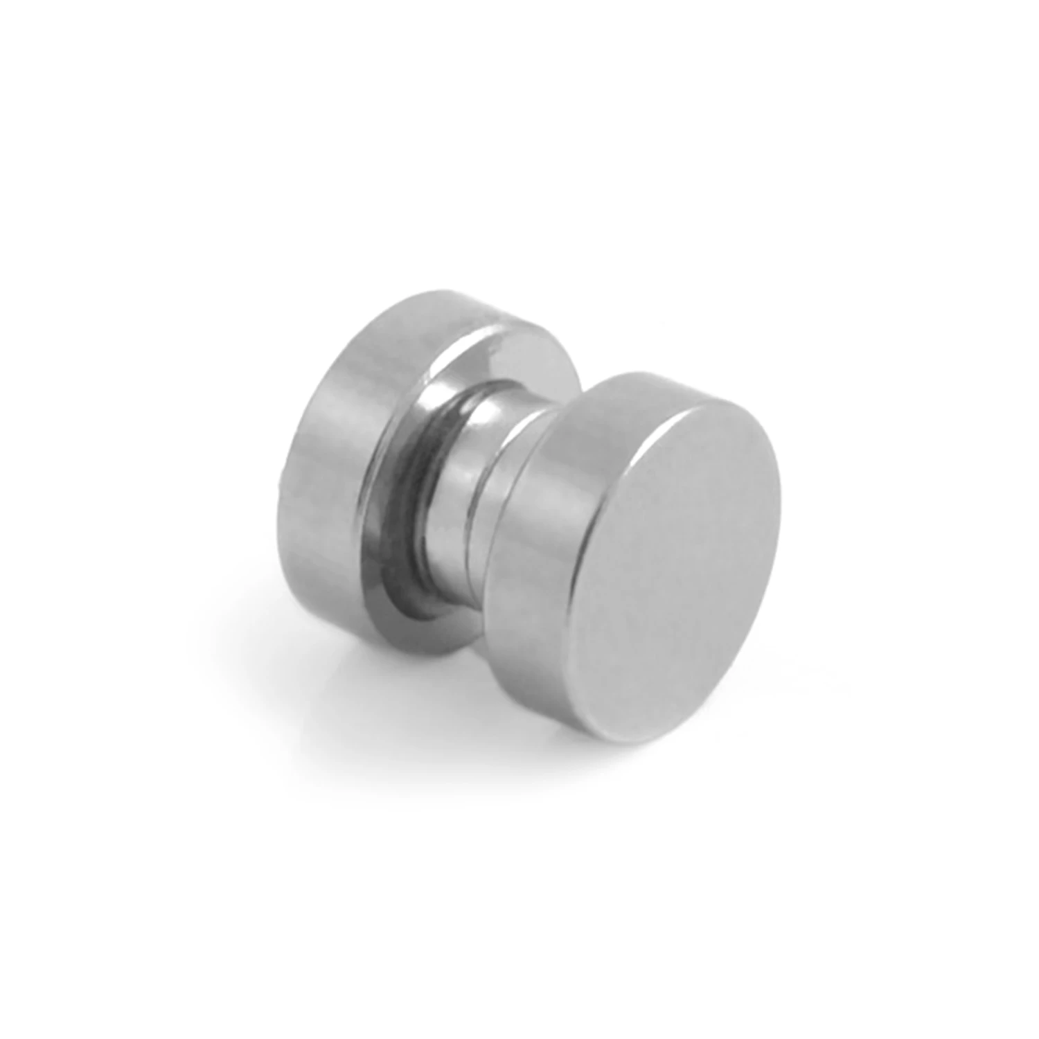 8 Mm Round Zirconia Magnetic Earring - Image 2