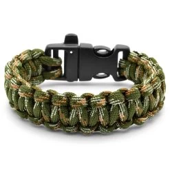 Camouflage Paracord Bracelet