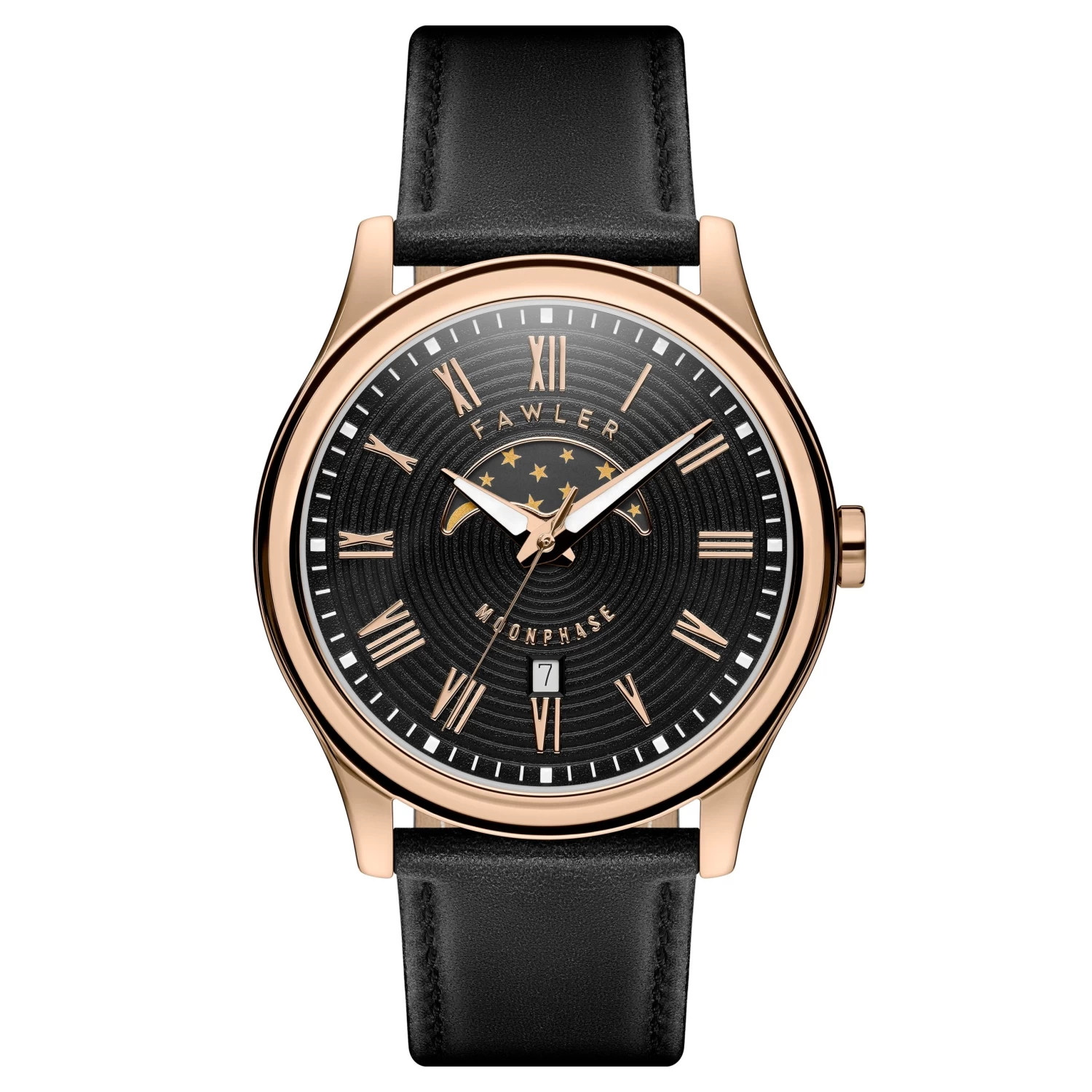 Imperator | Rose Gold-tone Stainless Steel Moonphase Watch