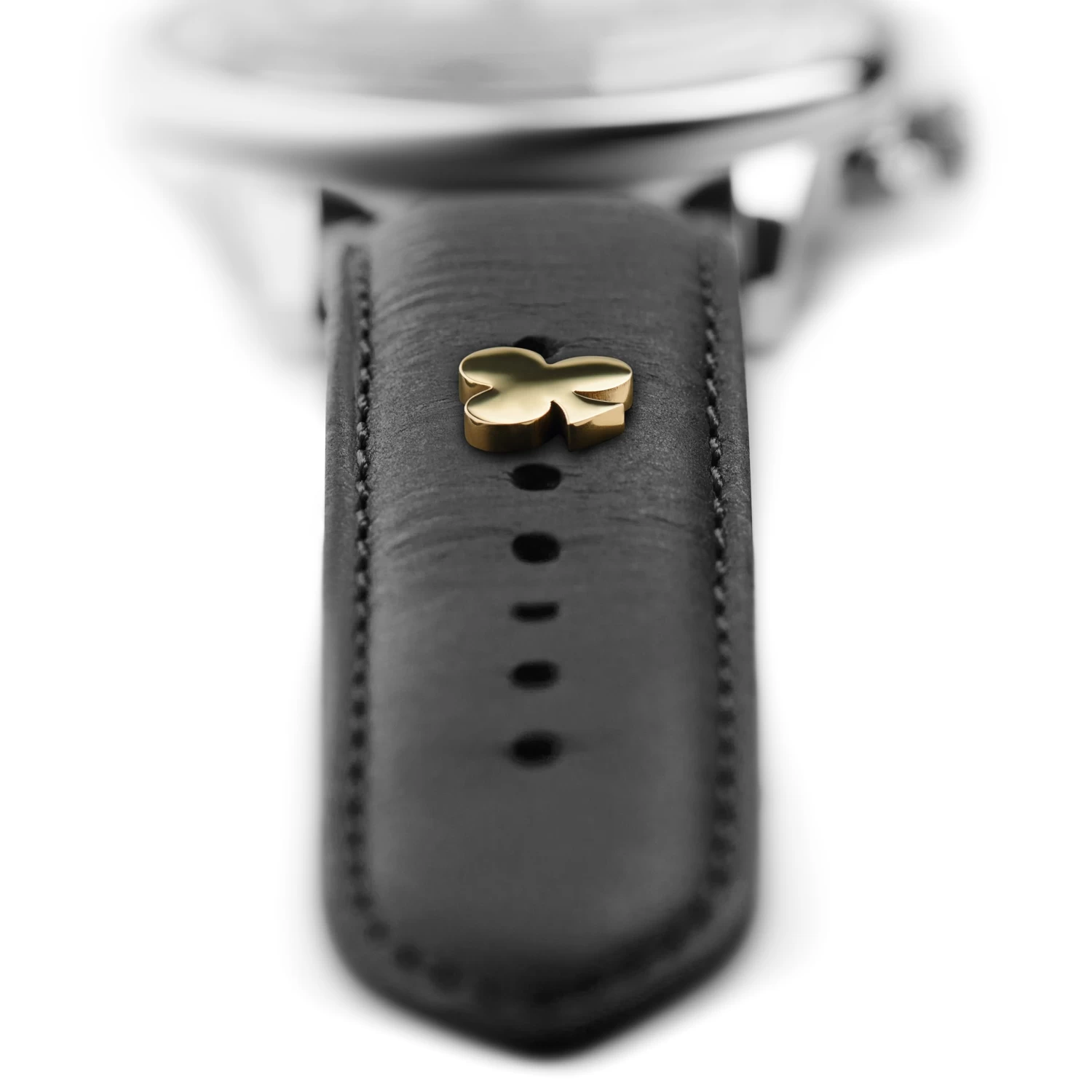 Gold-tone Stainless Steel Clubs Watch Charm - Image 3