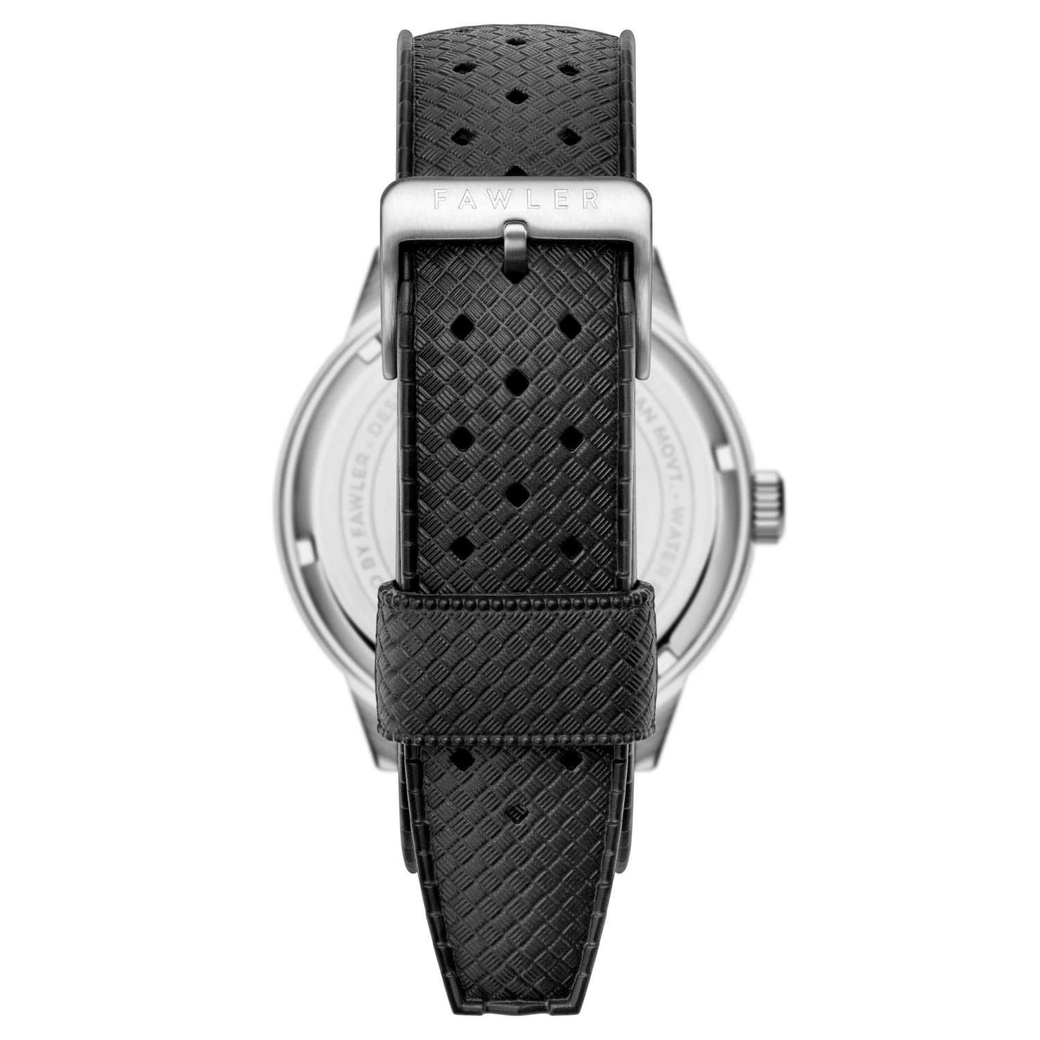 Fausto | Grey Stainless Steel Calendar Watch - Image 5