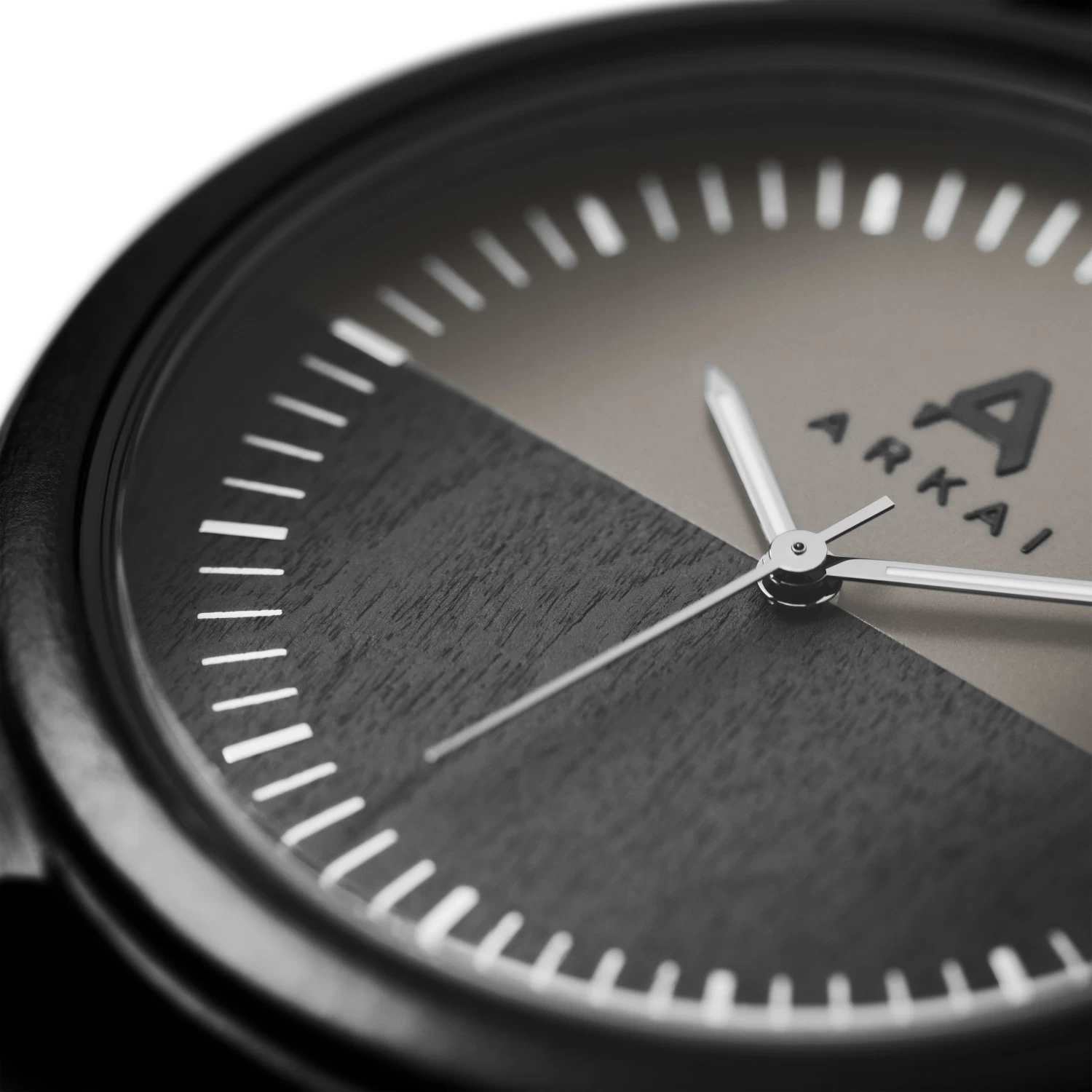 Arbor | Grey Two-Tone Dial Maple Watch - Image 4