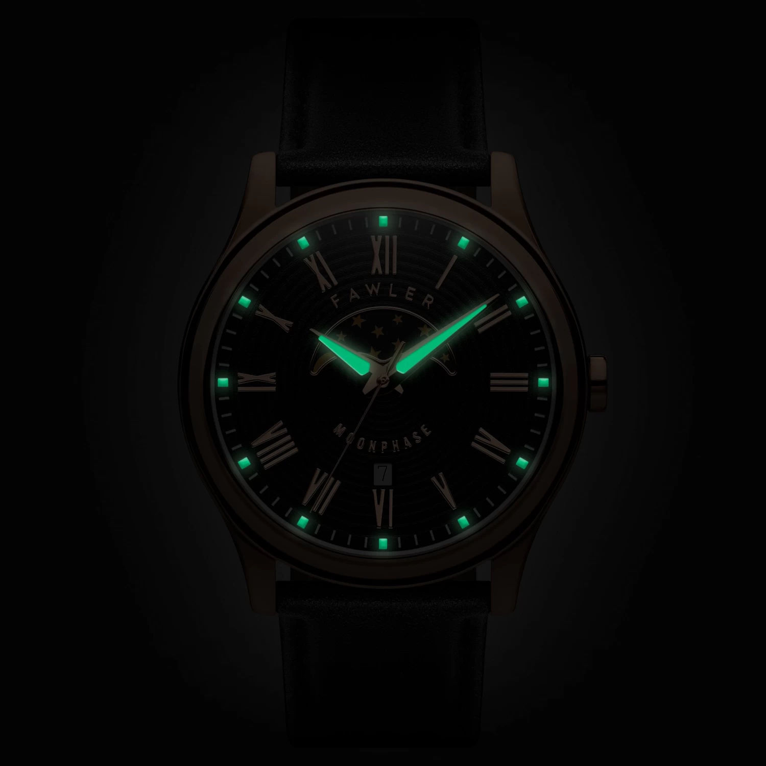 Imperator | Rose Gold-tone Stainless Steel Moonphase Watch - Image 2