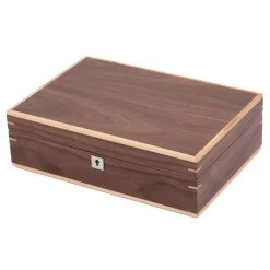 Walnut Wooden Watch Box - 10 Watches