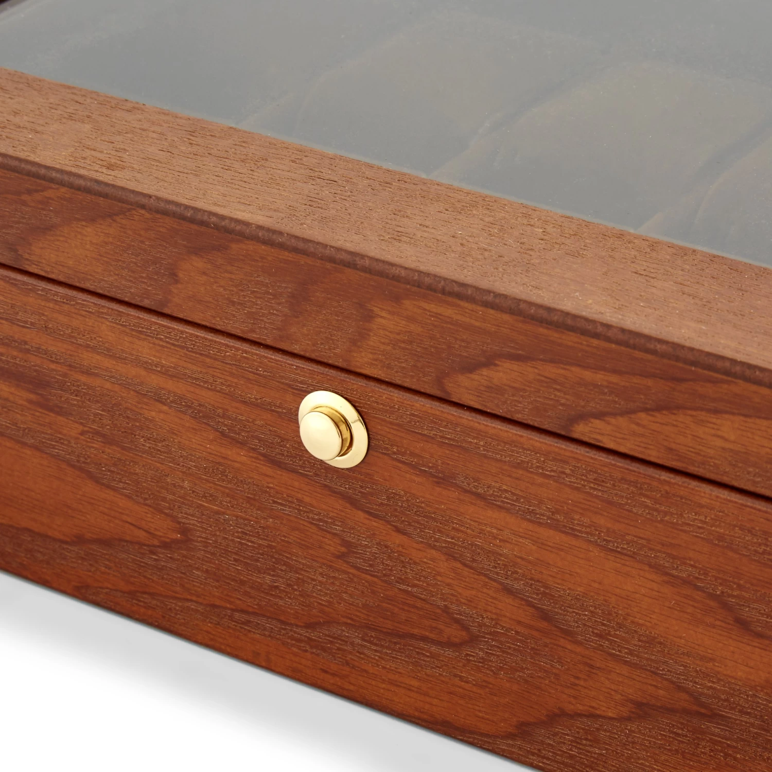 Classy Ash Wood Watch Box - 12 Watches - Image 4