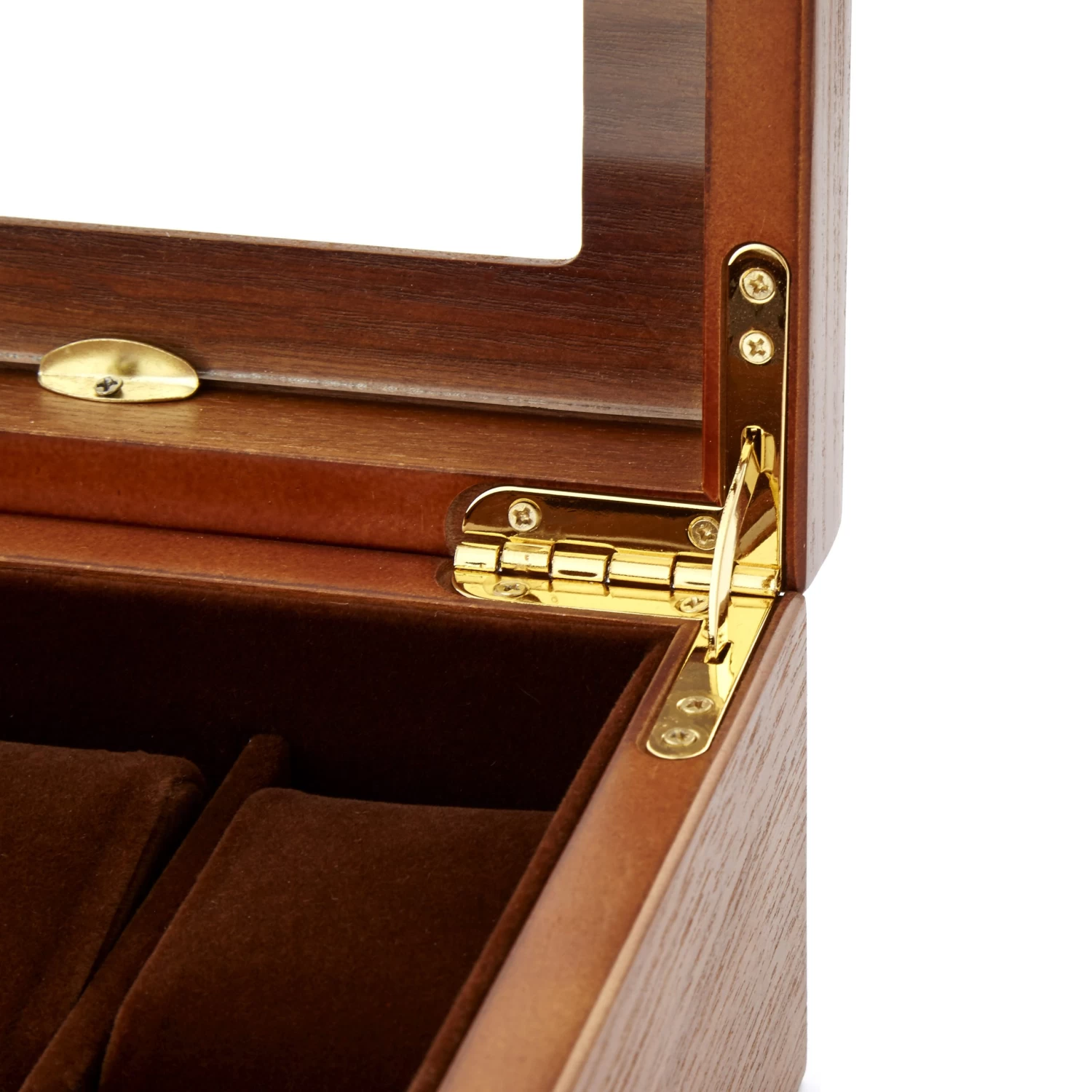 Classy Ash Wood Watch Box - 12 Watches - Image 6