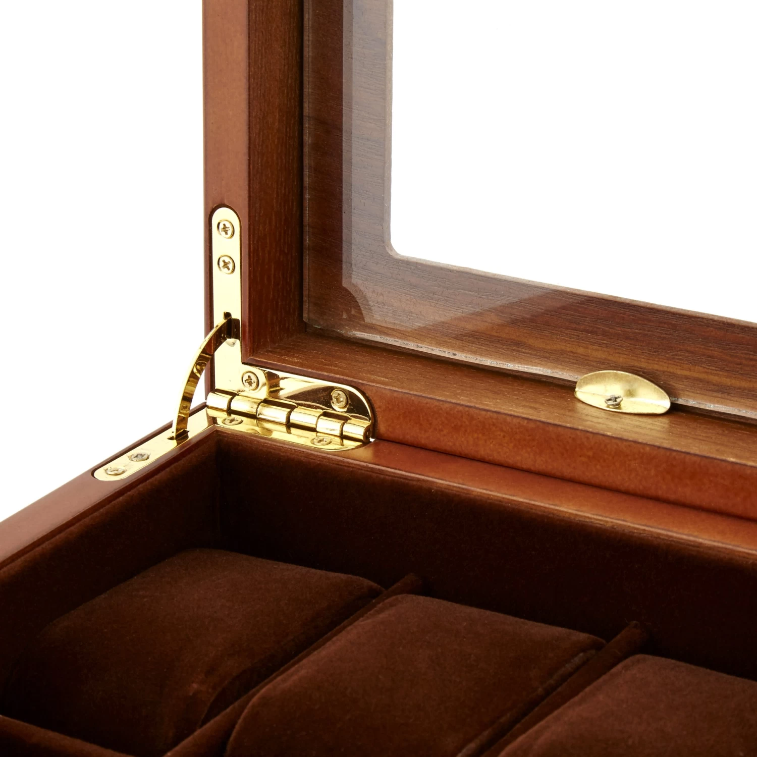 Classy Ash Wood Watch Box - 12 Watches - Image 7