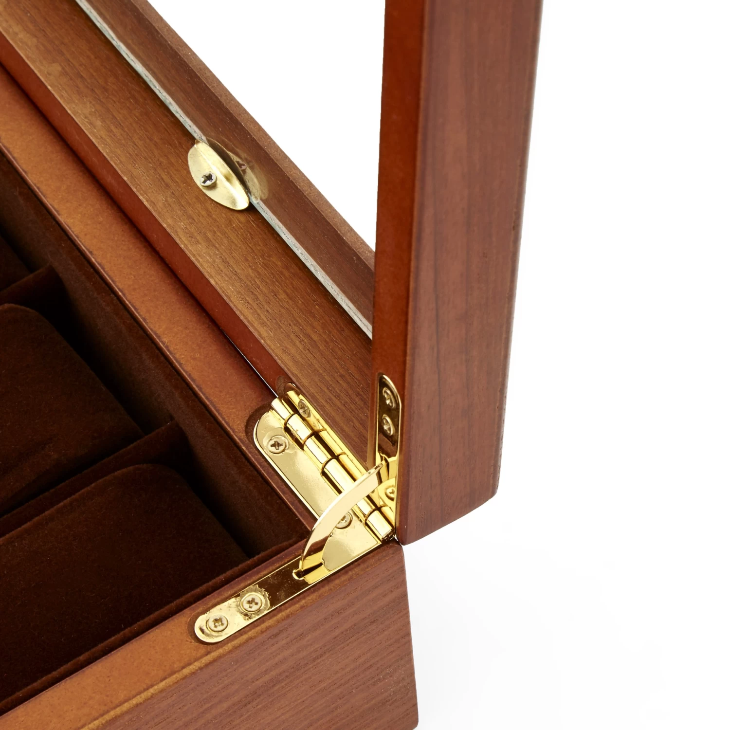 Classy Ash Wood Watch Box - 12 Watches - Image 8