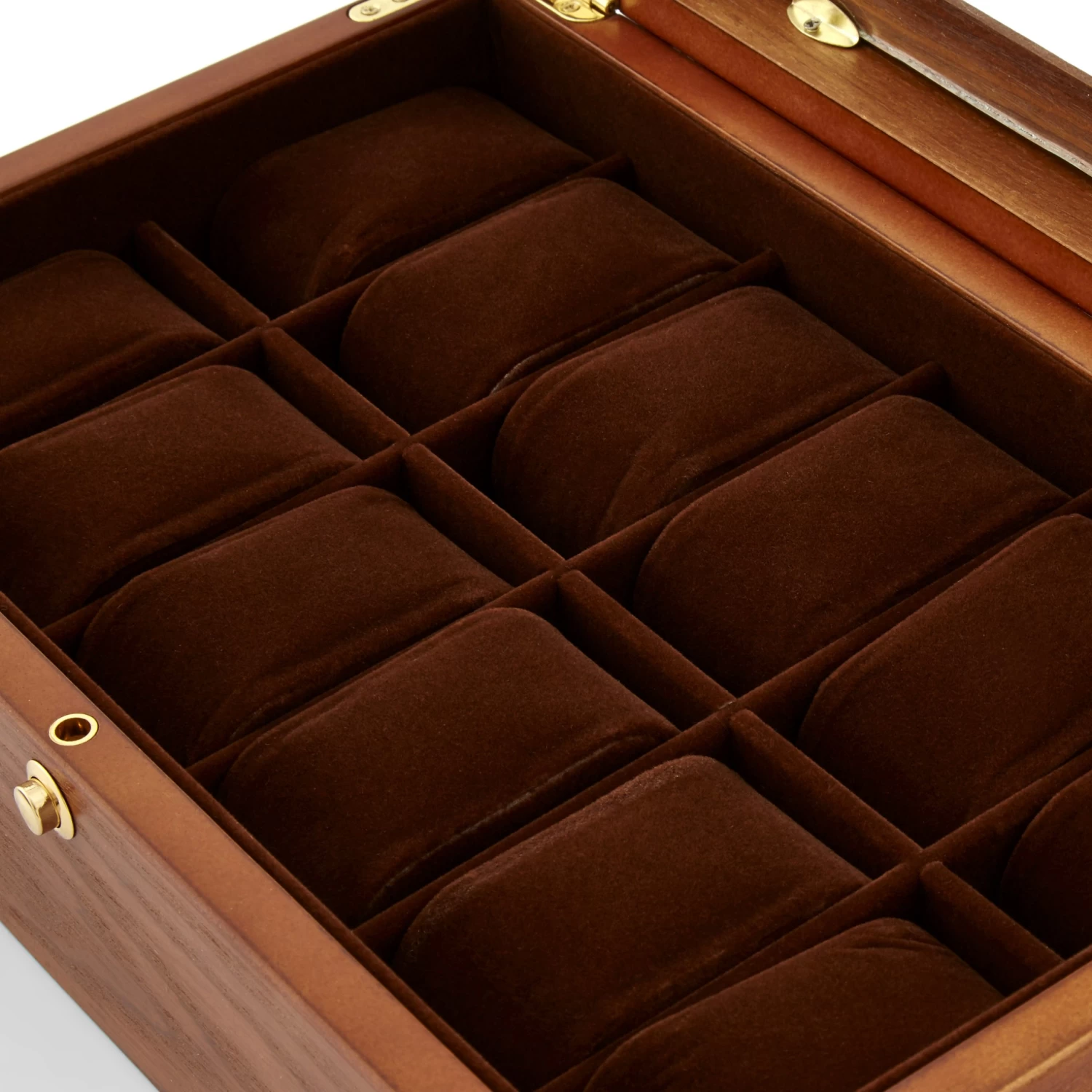 Classy Ash Wood Watch Box - 12 Watches - Image 9