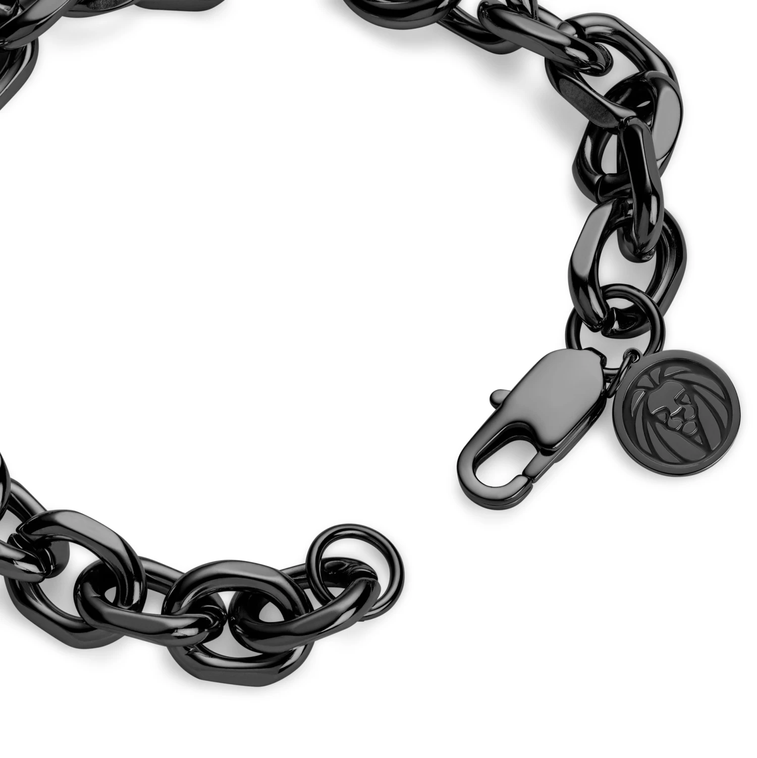 Essentials | 1/2β (12 Mm) Gunmetal Black Cable Chain Bracelet - Image 3