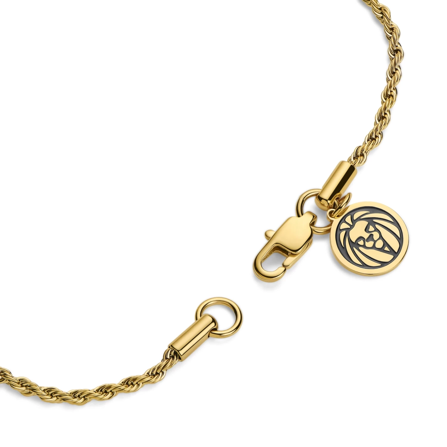 Essentials | 2 Mm Gold-Tone Rope Chain Bracelet - Image 3