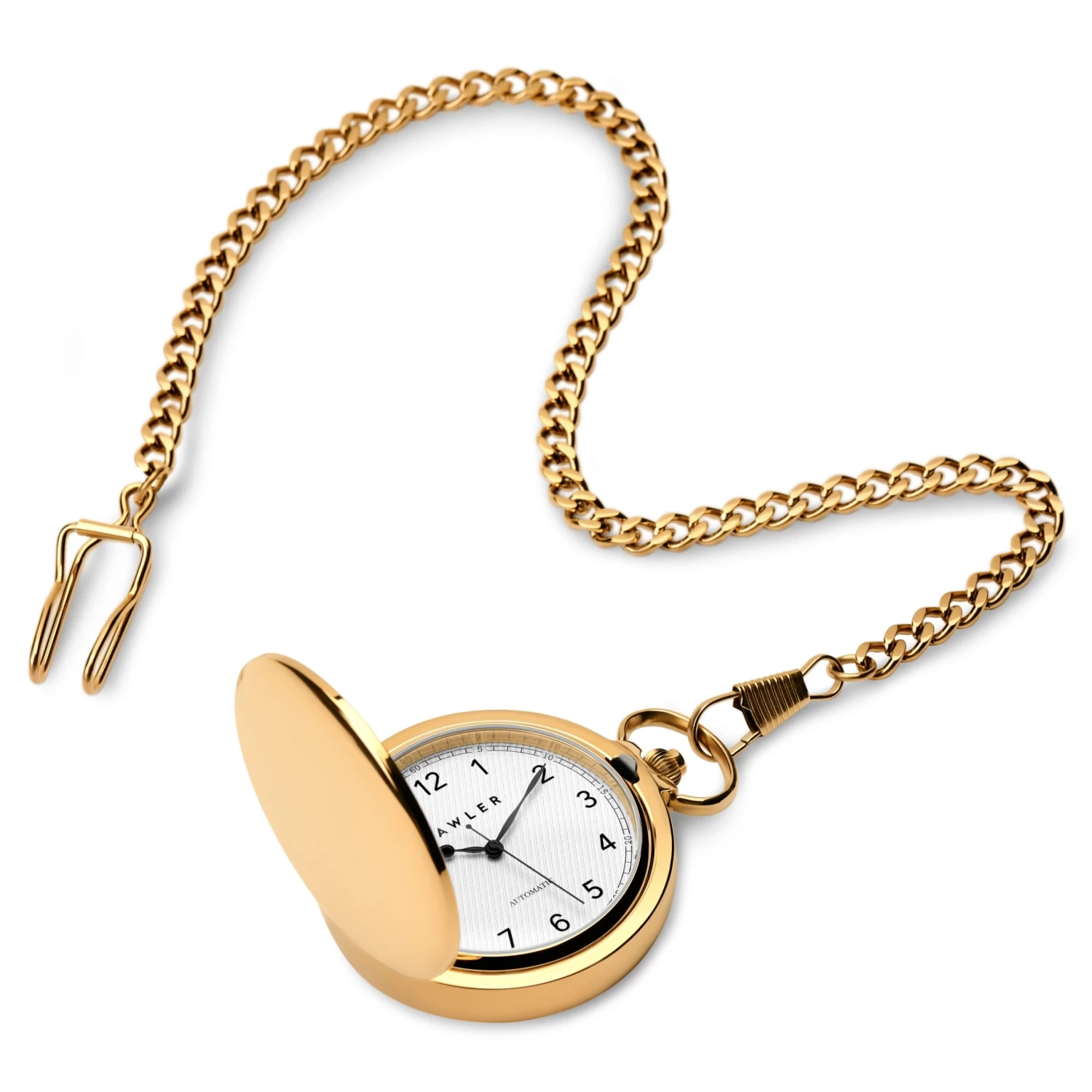 Easton | Gold-tone Automatic Pocket Watch - Image 6
