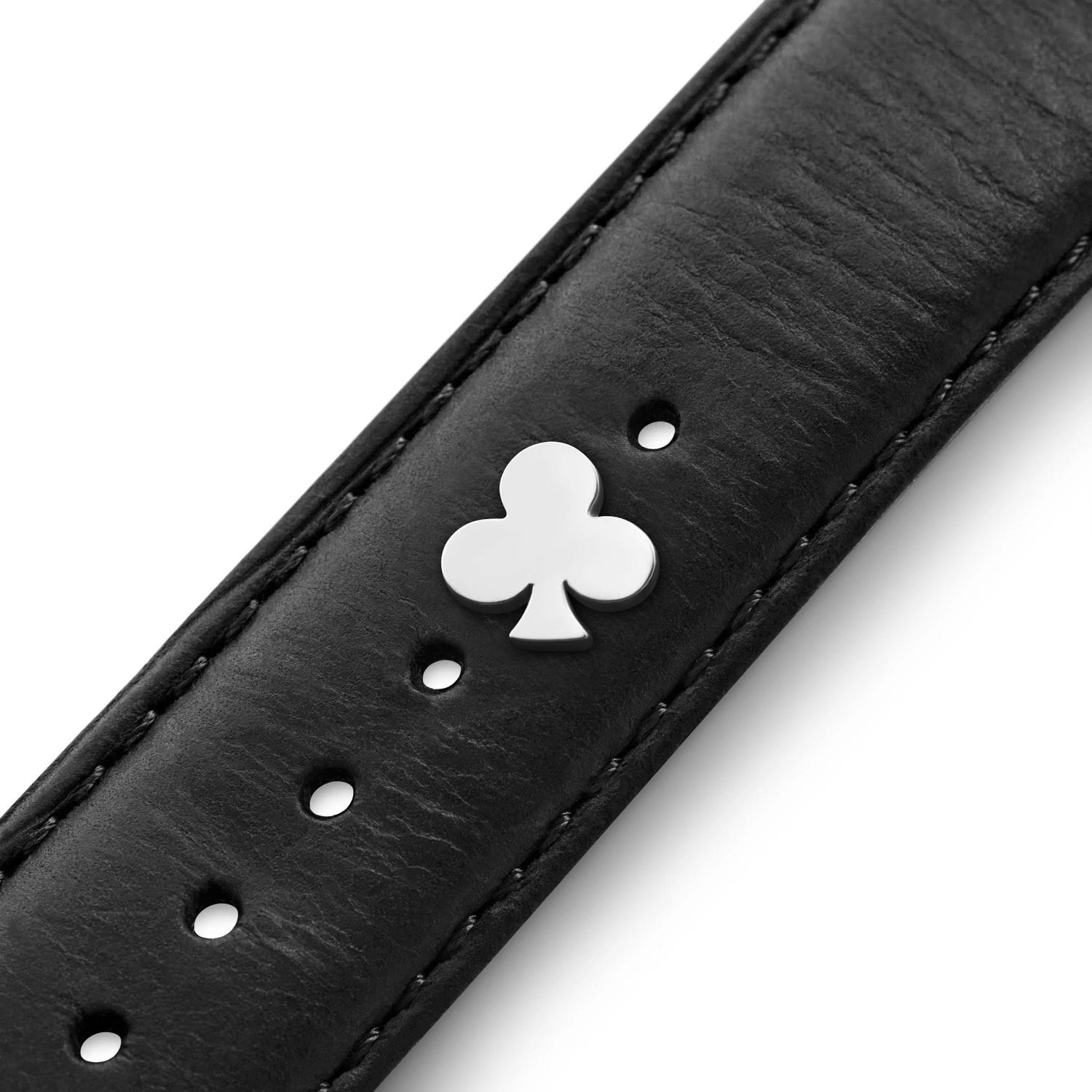 Silver-tone Stainless Steel Clubs Watch Charm - Image 4