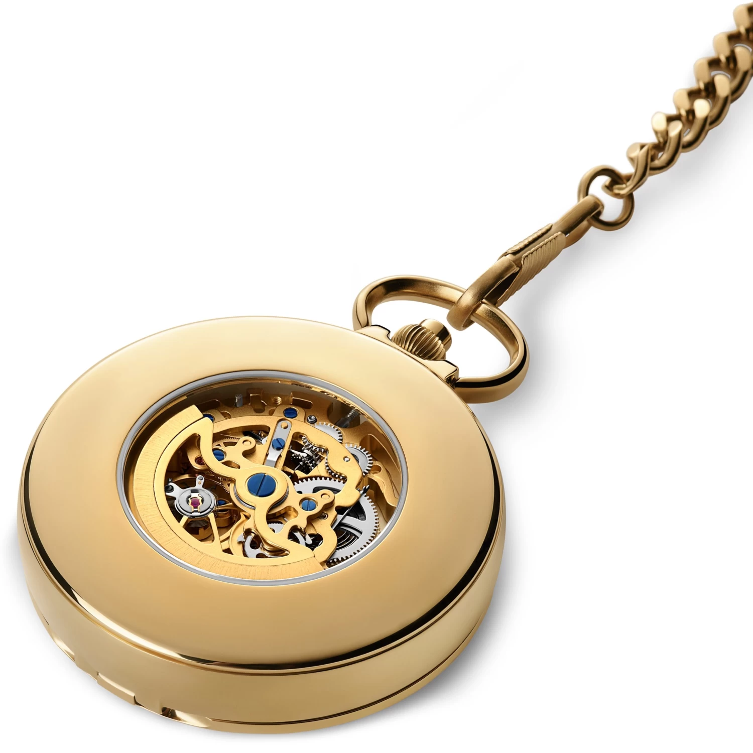 Easton | Gold-tone Automatic Pocket Watch - Image 8