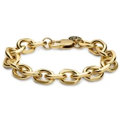 Essentials | 1/2” (12 Mm) Gold-Tone Cable Chain Bracelet