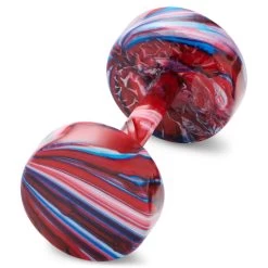 Satago | 1/4" (6 Mm) Multicolored Stainless Steel Faux Plug Stud Earring