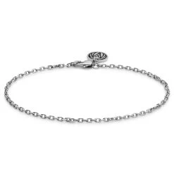 Essentials | 2 Mm Silver-Tone Cable Chain Bracelet