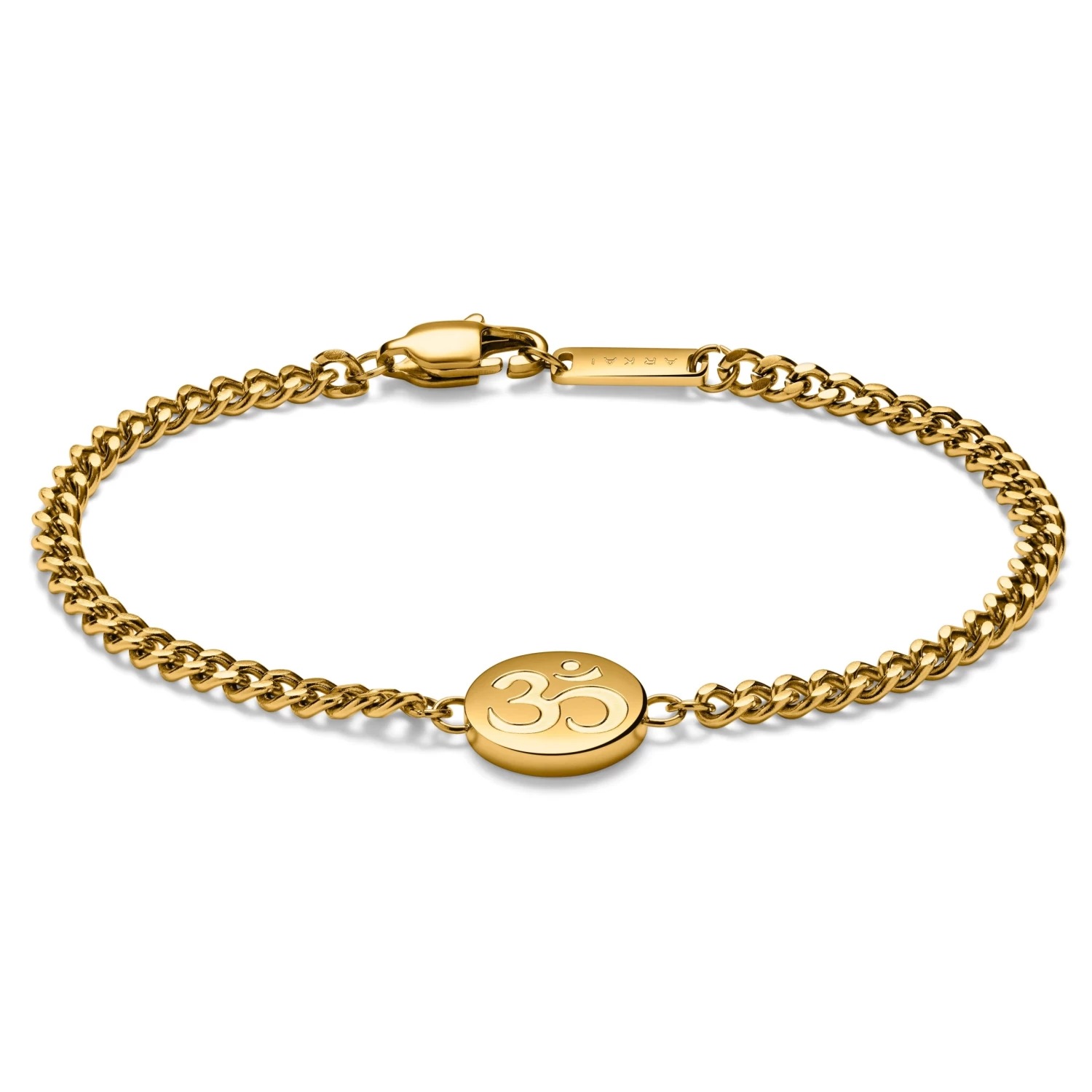 Unity | Gold-tone Aum Bracelet
