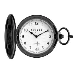 Easton | Black Automatic Pocket Watch