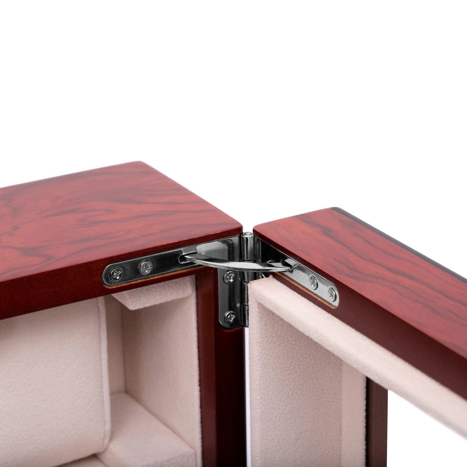 Bubinga Wood Watch Cabinet - 20 Watches - Image 13