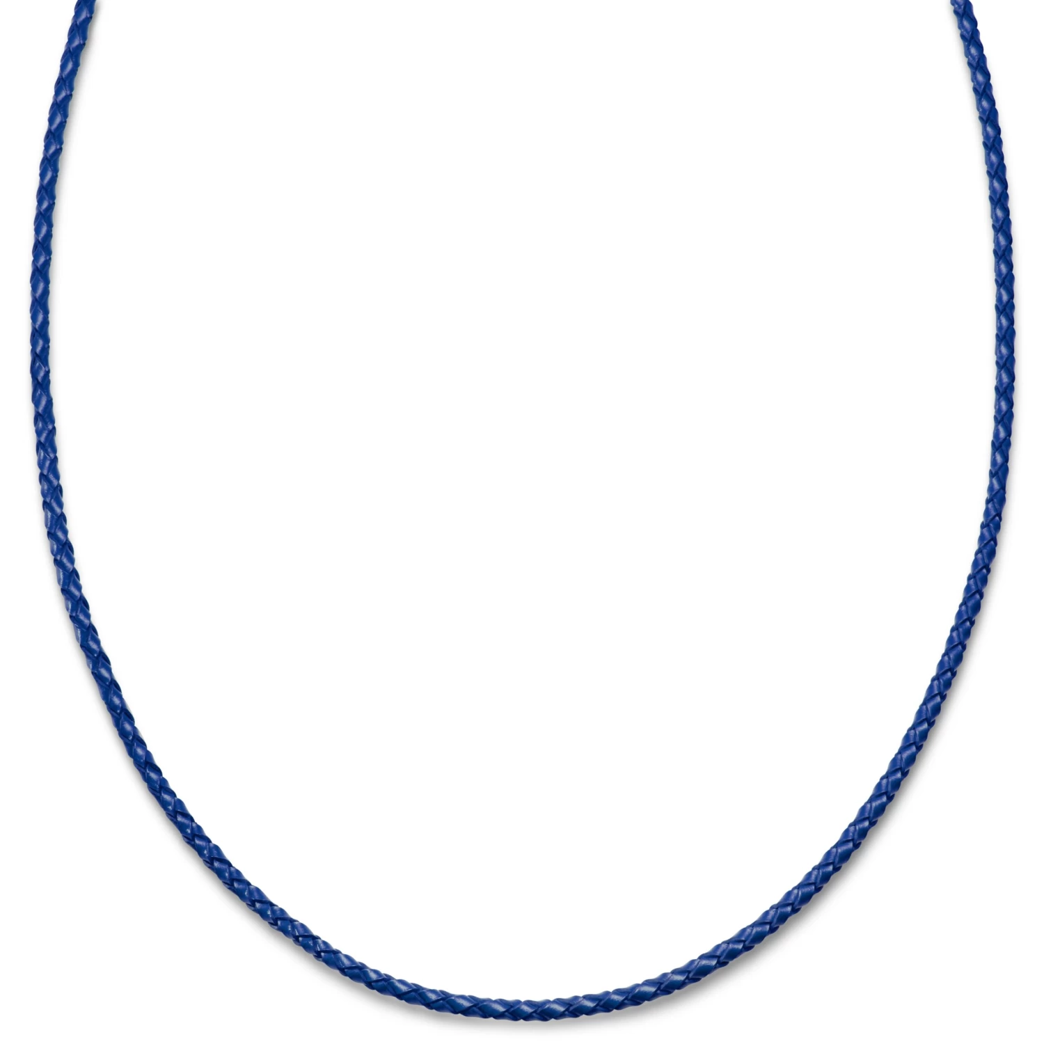 Tenvis | 1/8" (3 Mm) Blue Leather Necklace