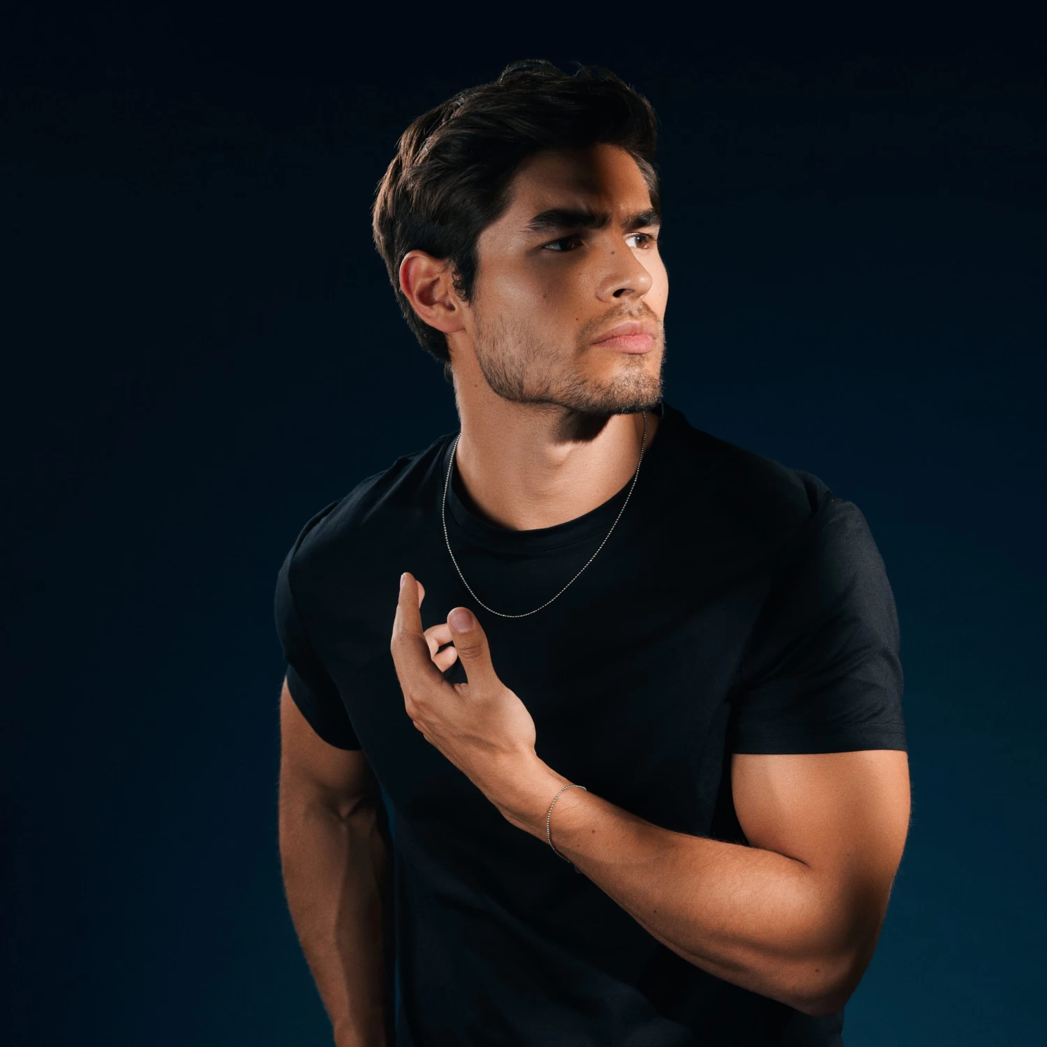 Essentials | 2.5 Mm Silver-Tone Ball Chain Bracelet - Image 2