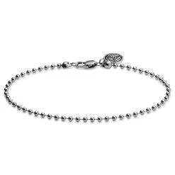 Essentials | 2.5 Mm Silver-Tone Ball Chain Bracelet