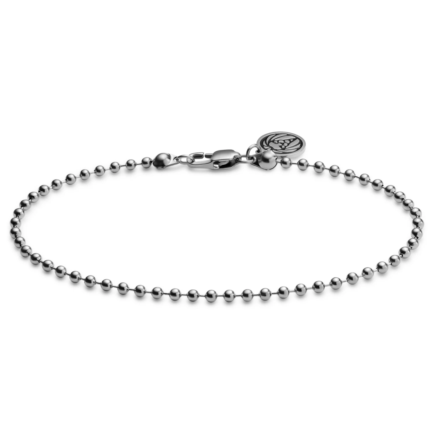 Essentials | 2.5 Mm Silver-Tone Ball Chain Bracelet