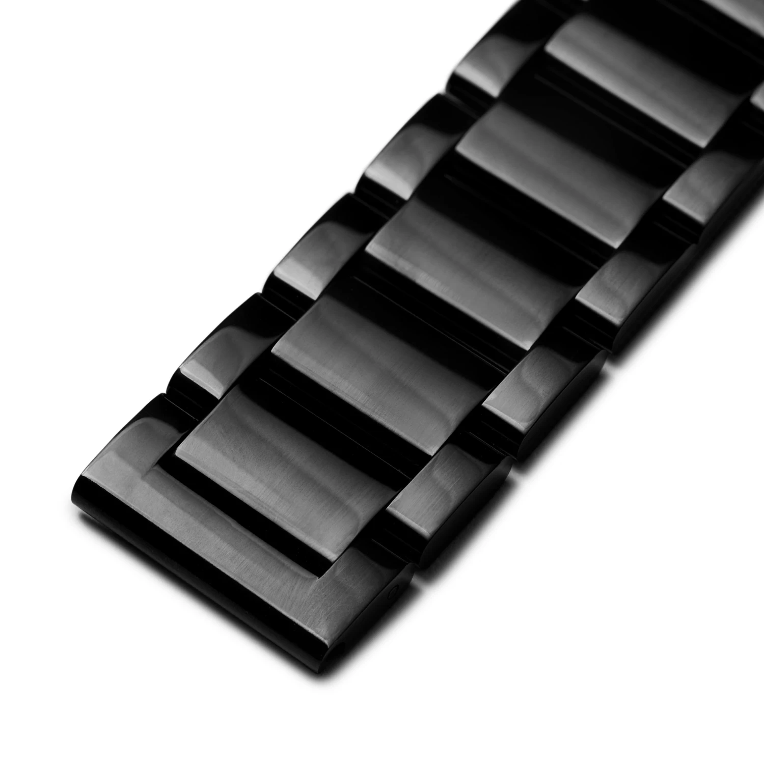 24mm Black Stainless Steel Watch Strap – Quick Release - Image 6