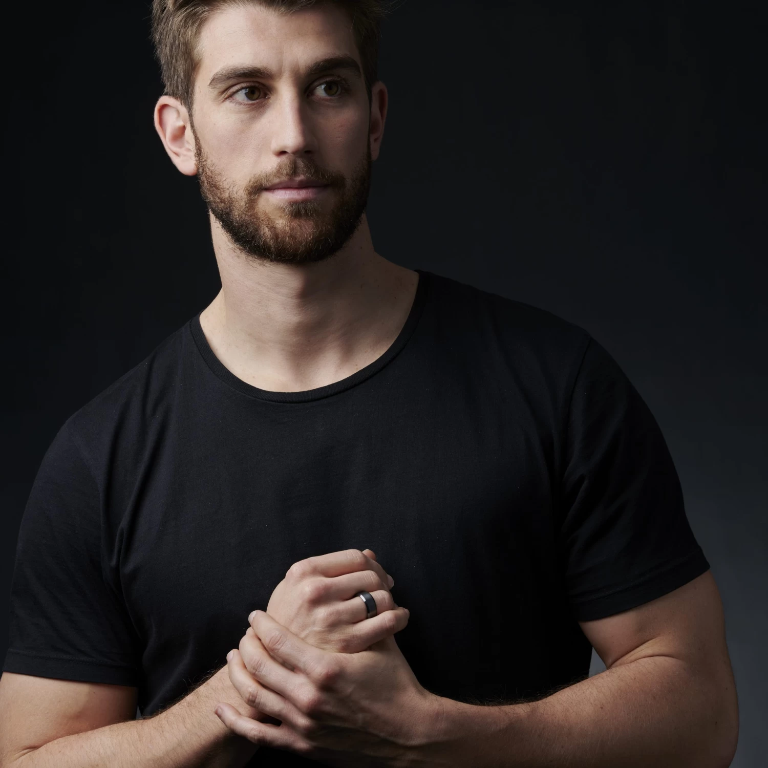 8 Mm Black Ceramic With Polished Edges Ring - Image 4